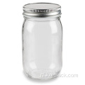 Regel gewone mondmason pot met aluminium